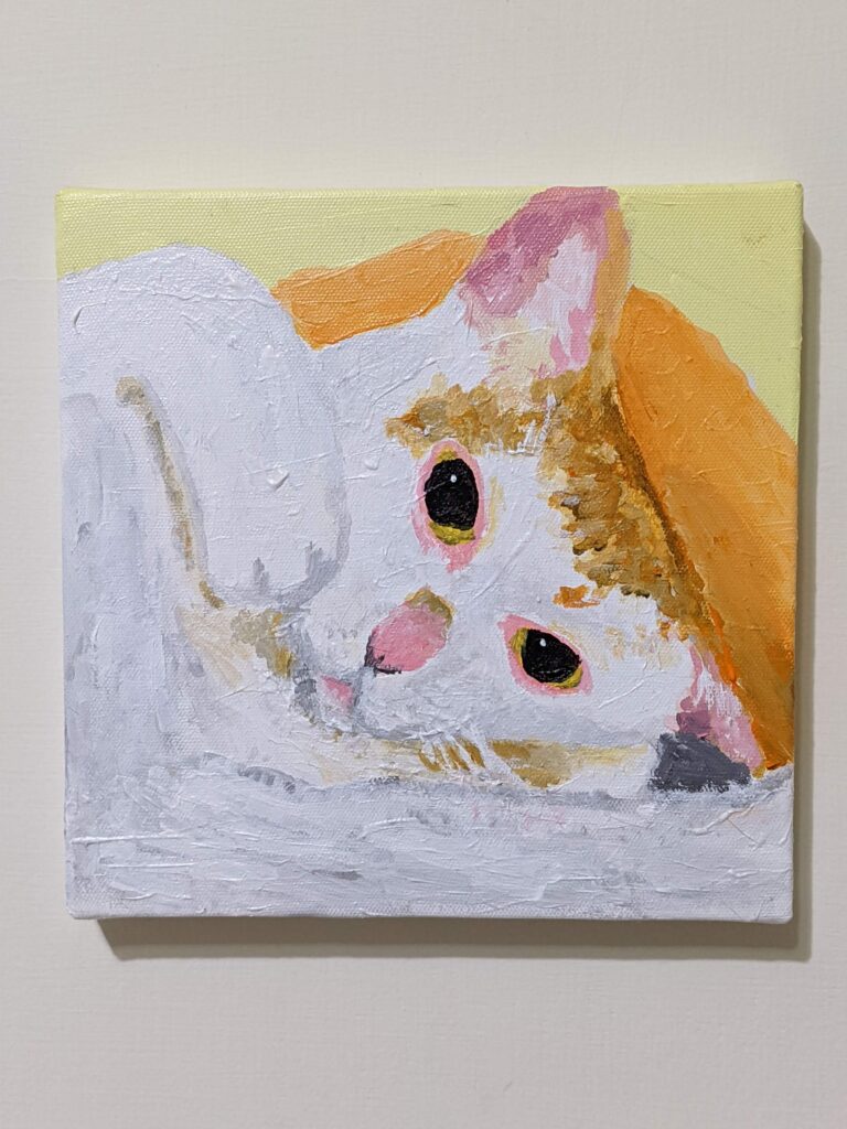The Cats In Hand – Painting #5