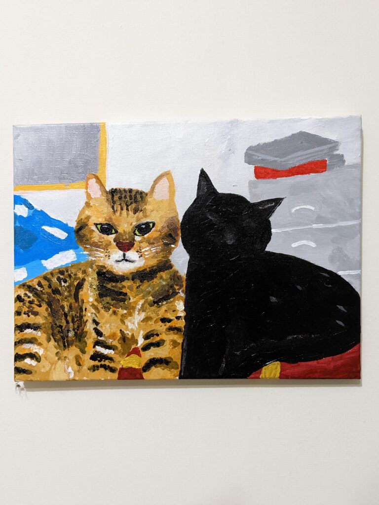 The Good Relationship Cats – Painting #7