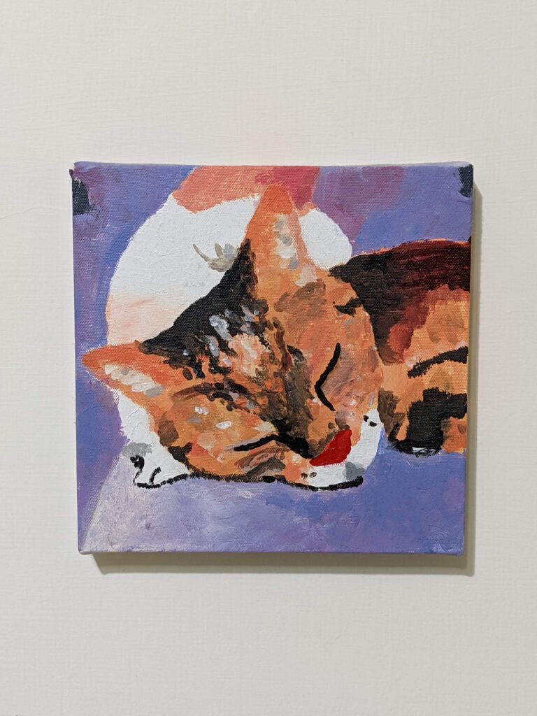 Sleeping Cats – Painting